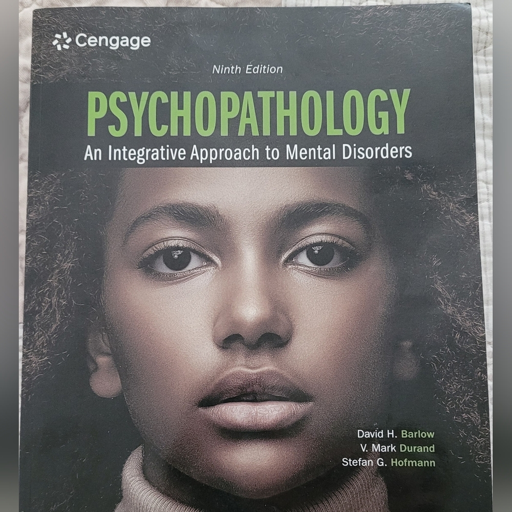 Psychopathology Textbook - Ninth Edition. Gently used.